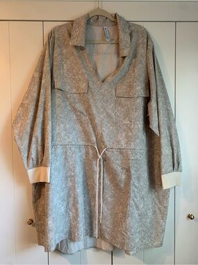 Athleta Zuma Printed Shirtdress 3X